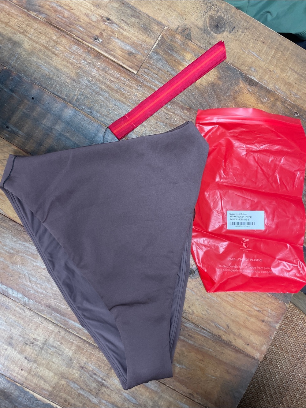 Left On Friday Super Hi Hi Bottoms - Stormy / Deep Taupe